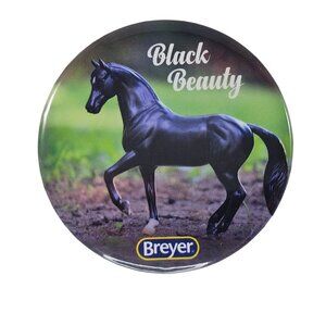 Breyer Horse Black Beauty Button Pin